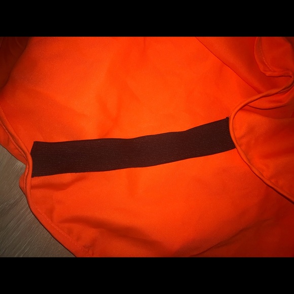 One Size Neon Orange Safety Vest - Picture 6 of 8